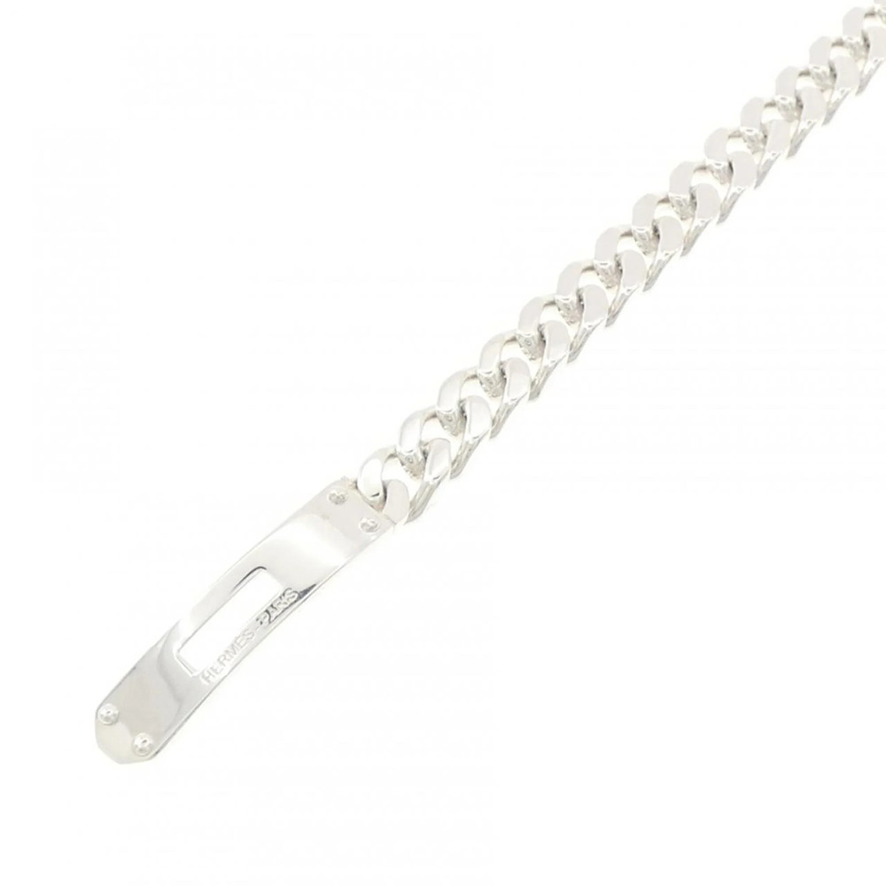 HERMES Silver Charm Bracelet